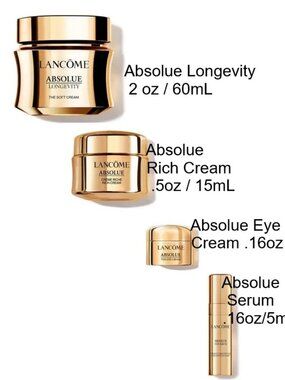 NIB ✅ Lancome 4pc Absolue Skincare Collection Holiday 2026 Gift Set $459
